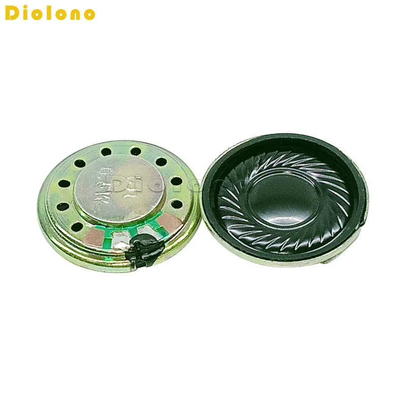 0.5w 8ohm alto-falante 8r 20mm mini orador redondo diâmetro espessura 5mm pequeno chifre campainha alto-falante