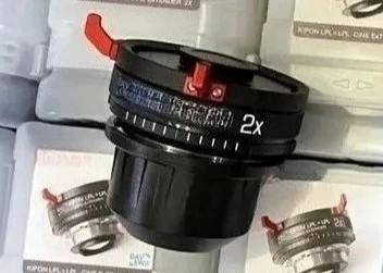 LPL-LPL PL-PL 2 Multiplier Adapter Ring Adjustable Flange Suitable for Full Frame Equipment