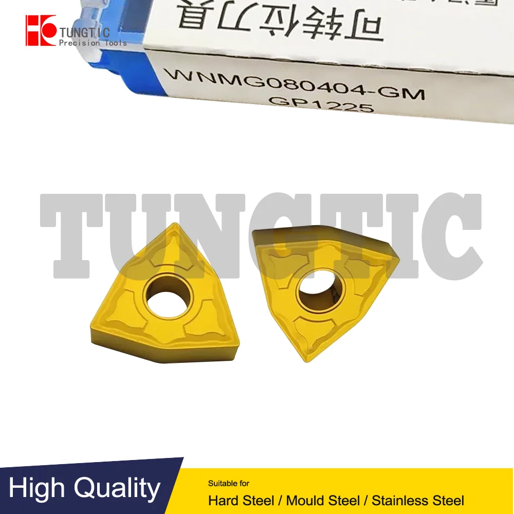 

WNMG080404-GM WNMG080408-GM WNMG080412-GM GP1225 Gesac CNC Cutting Tools Processing Steel Parts