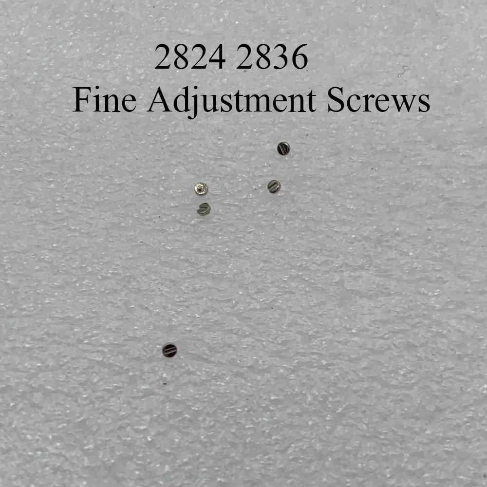 Watch Accessories Fine Adjustment Screws Suitable for 2824 2836 Movement Watch Repair Parts Fine Tuning Screws 3pcs