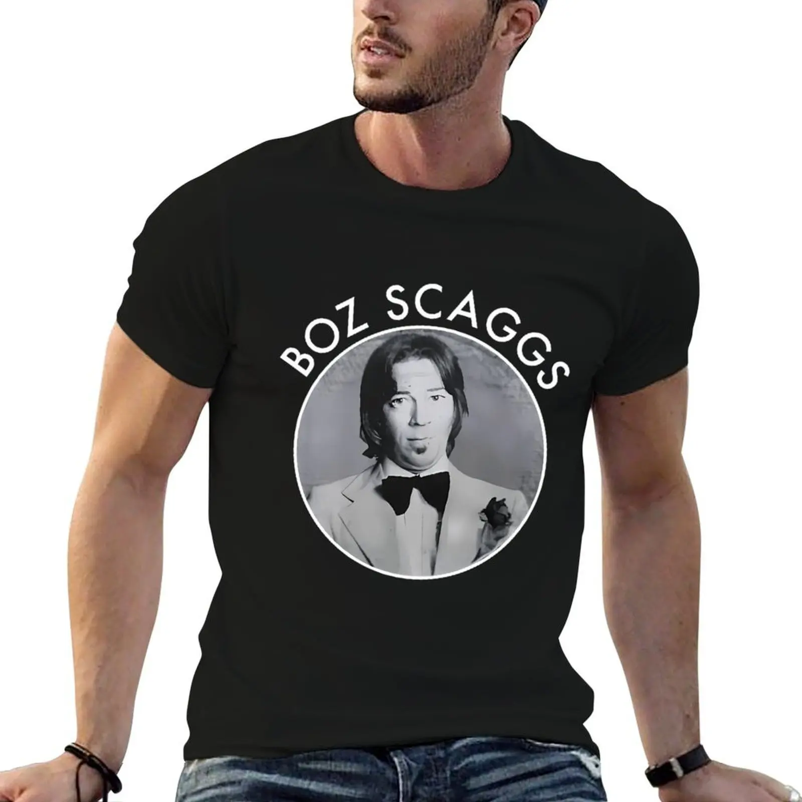 

t Scaggs cotton t Tribute for cotton man T-Shirt shirts 100% shirt funny cotton man Young FanArt t man Boz shirts