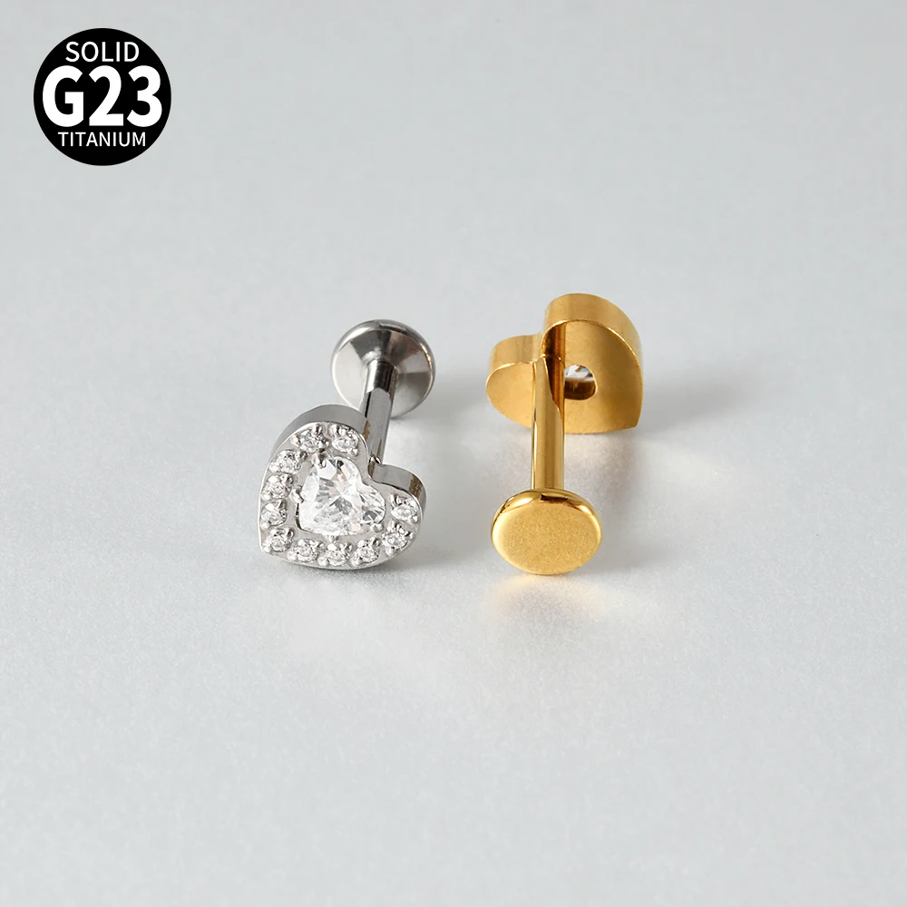 مجوهرات ثقب الأذن من التيتانيو - مراجعة Body Jewelry Internally Threaded وسعره