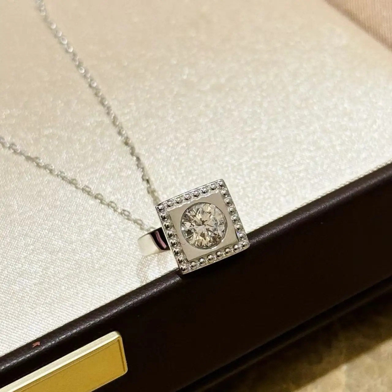 

Ожерелья из 100% стерлингового серебра 925 пробы с цирконием AAA и бисером для женщин, ювелирные изделия