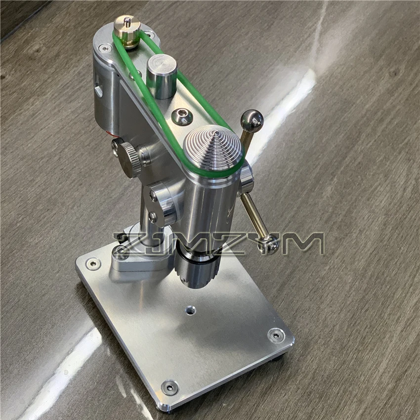 Imagem -02 - Micro Broca do Banco com Velocidade Ajustável Mini Máquina de Perfuração Ferramenta do Reparo do Relógio da Precisão Adaptador do Poder 0.34 mm 220v