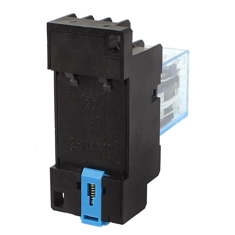 สุดยอดดีล4ชิ้นตัวเชื่อมต่อขั้วต่อลำโพงเครื่องขยายเสียง4มม. แจ็คปลั๊กกล้วย & 1ชุด HH54P ขดลวด4PDT 14พินแม่เหล็กไฟฟ้า Rela