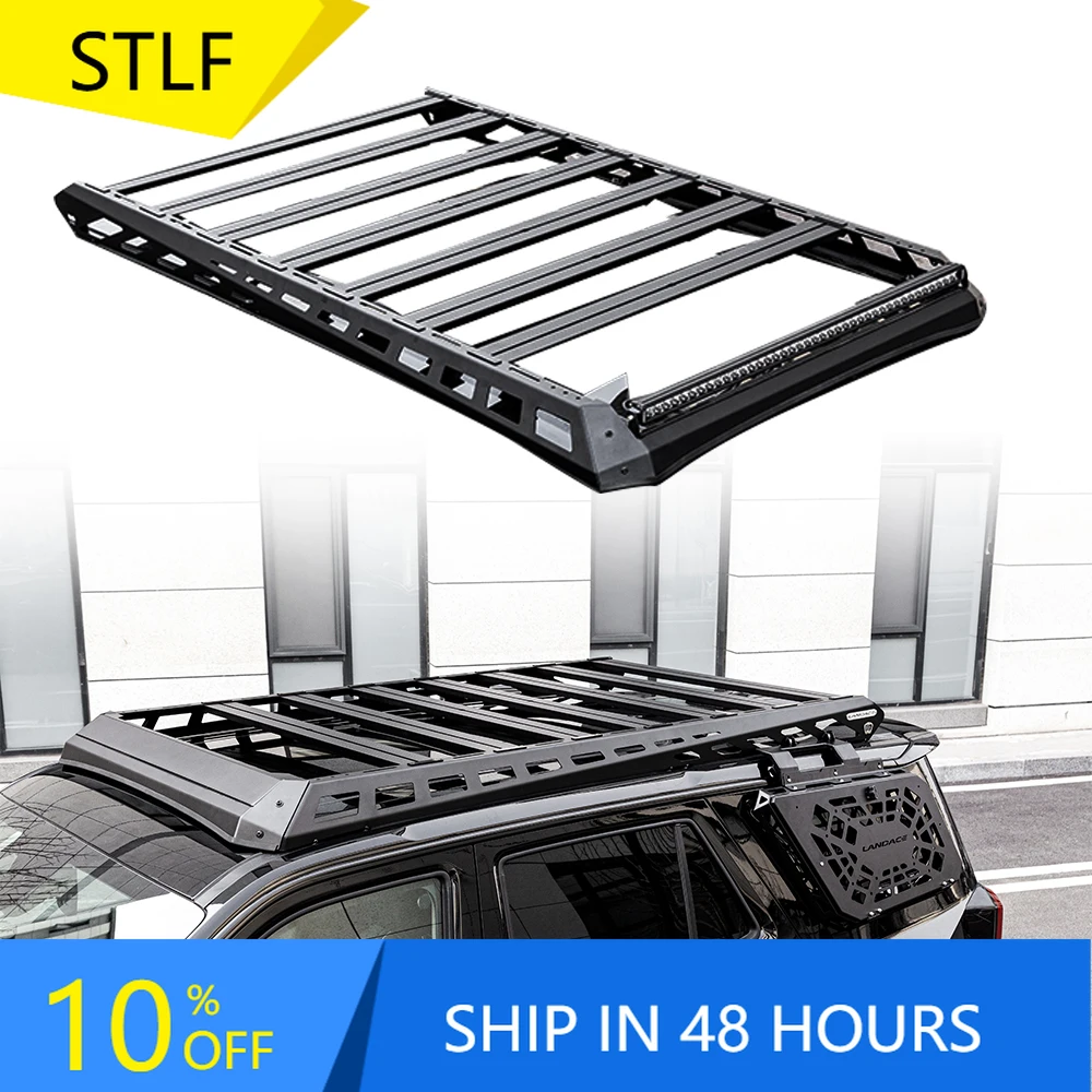 

STLFBlack Adjustable SUV Off-road Car Top Roof Rack Rack Roof Car Cargo Carrier Car Roof Racks 4x4 Accessories
