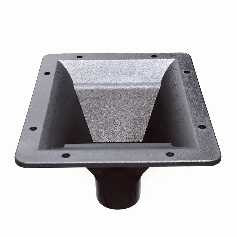 MW Audio Professional Driver Horn, quadratischer/rechteckiger Kunststoff für Bühne/Karaoke, 1" Throat mit Gewinde, Größe 195x155x114mm – Detail 9