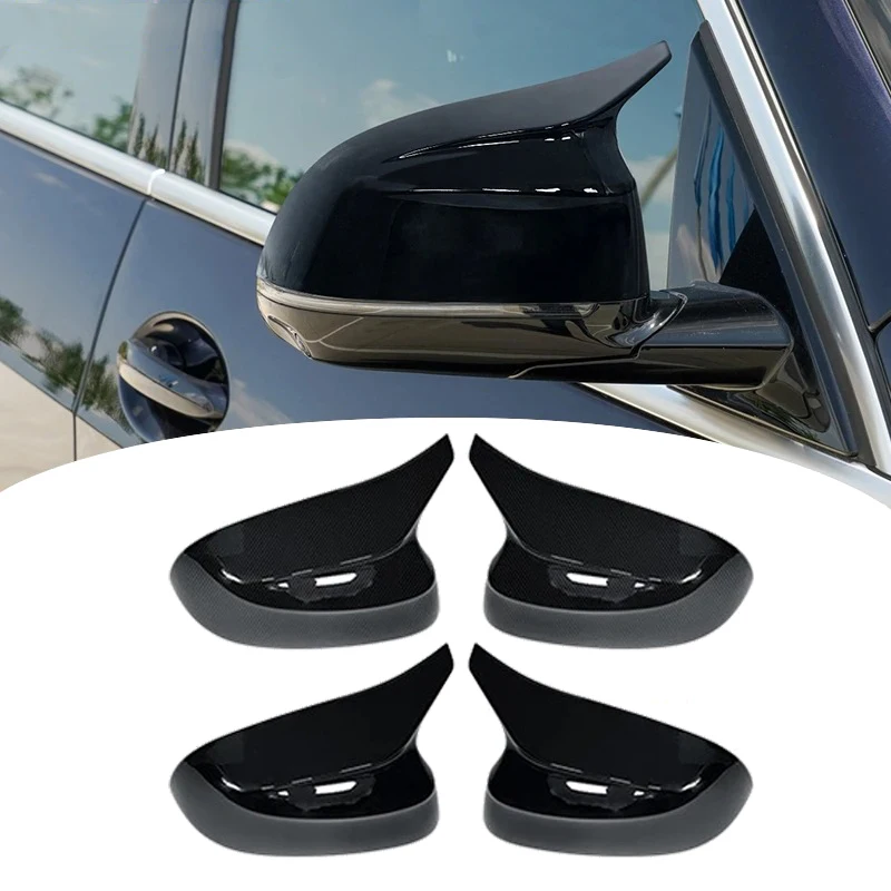 

For BMW X3 X4 X5 X6 X7 G01 G02 G05 G06 G07 G08 2018-2023 Side Mirror Cover Caps ABS Plastic Car Exterior Accessories