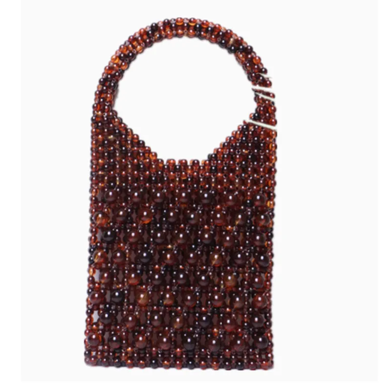 Luxury Pearl Handmade Beaded Totes Evening Bags Clutch Wallet Magic Handbags Ladies Wedding Bridal Handbag Party Purse Bag