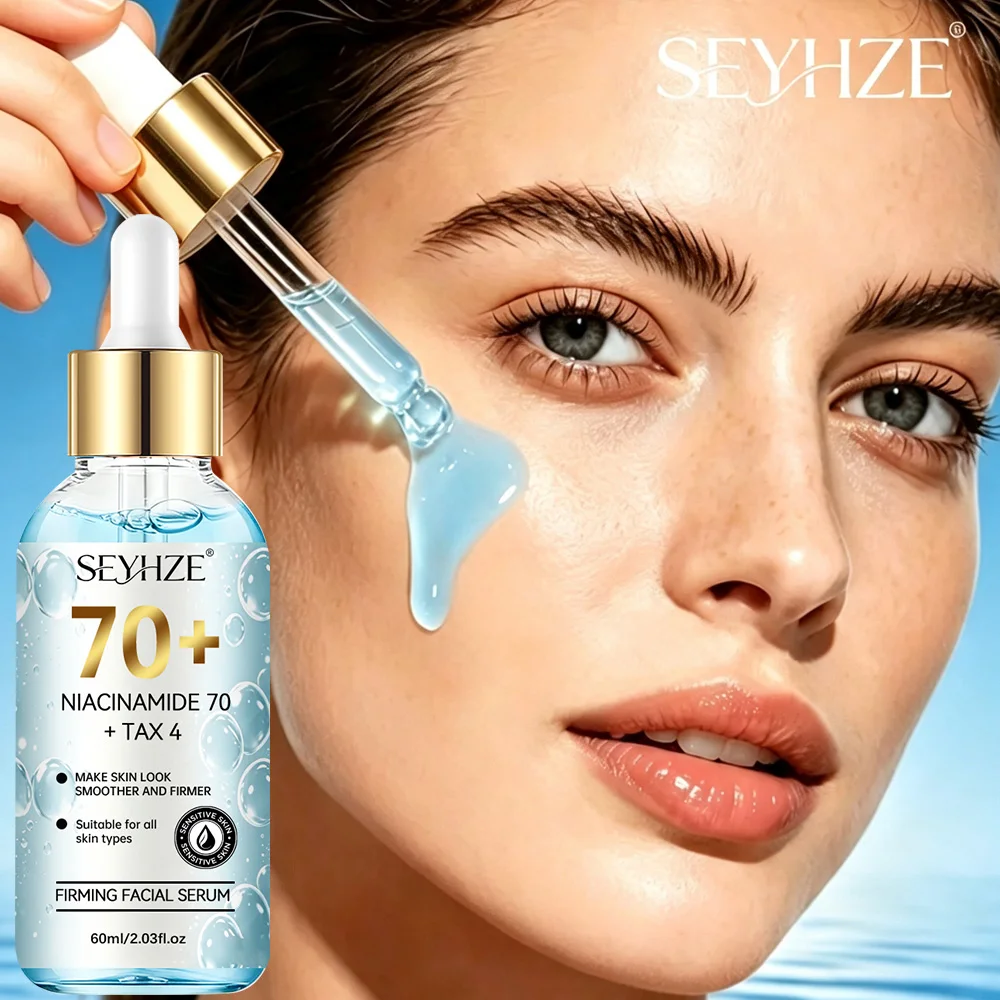 SEYHZE Niacinamide Hydrating Serum – A skincare product formulated with collagen, ceramides, aloe vera, and retinol. Firms the s