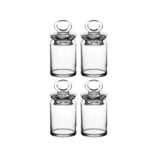 Pasabahce 95104 Kitchen Glass Jar 4'lü 240 cc