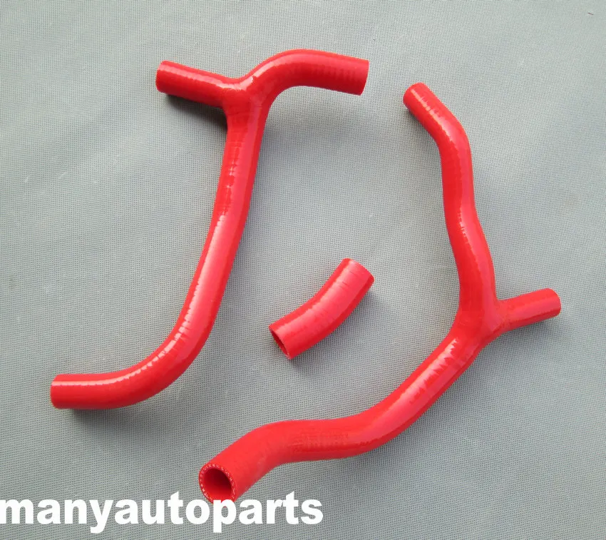 Kit de tuyau de radiateur en silicone rouge pour Honda CRF450 CRF450R 2009-2012 2010 2011