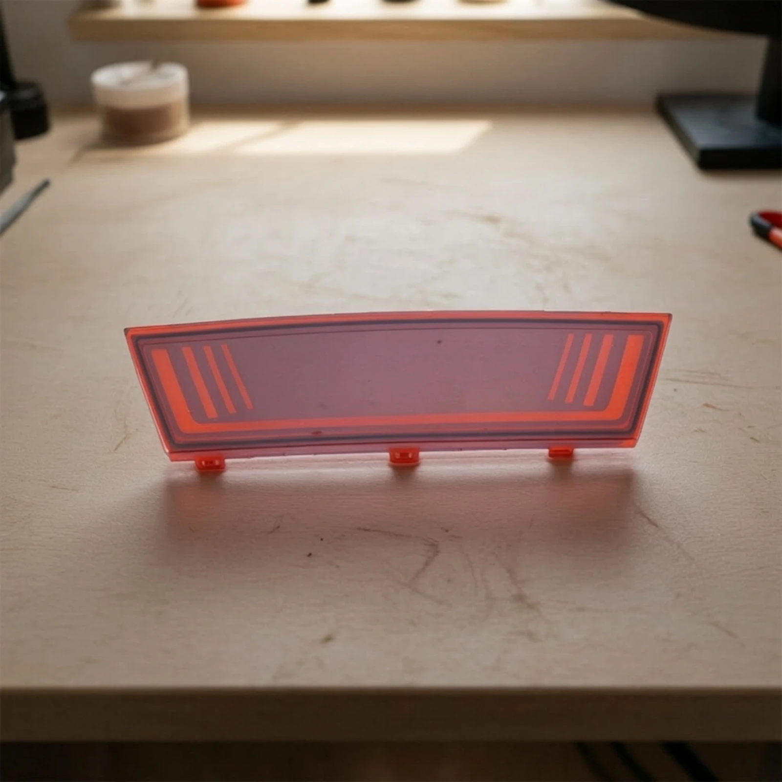 Rear Bumper Light Red Rear Bumper Tail Light Lamp Compatible Easy Installation for Electric Vehicle Owners