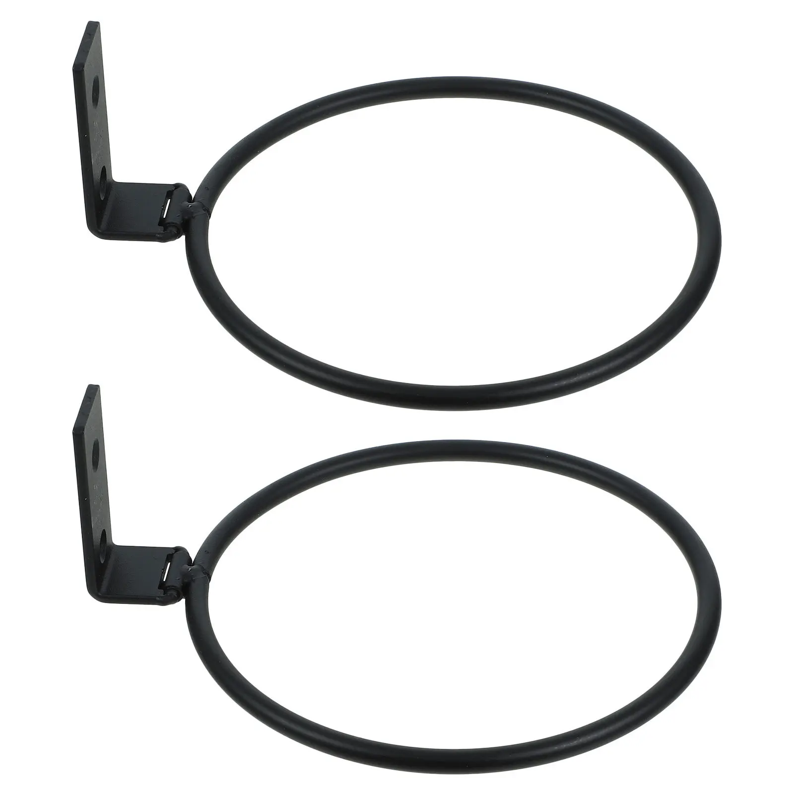 

2Pcs Elevated Pet Bowl Stand - 8 Inch Foldable Wall Mounted Feeder Rack - Heavy Duty Iron Pet Dish Holder for Kennel Crate