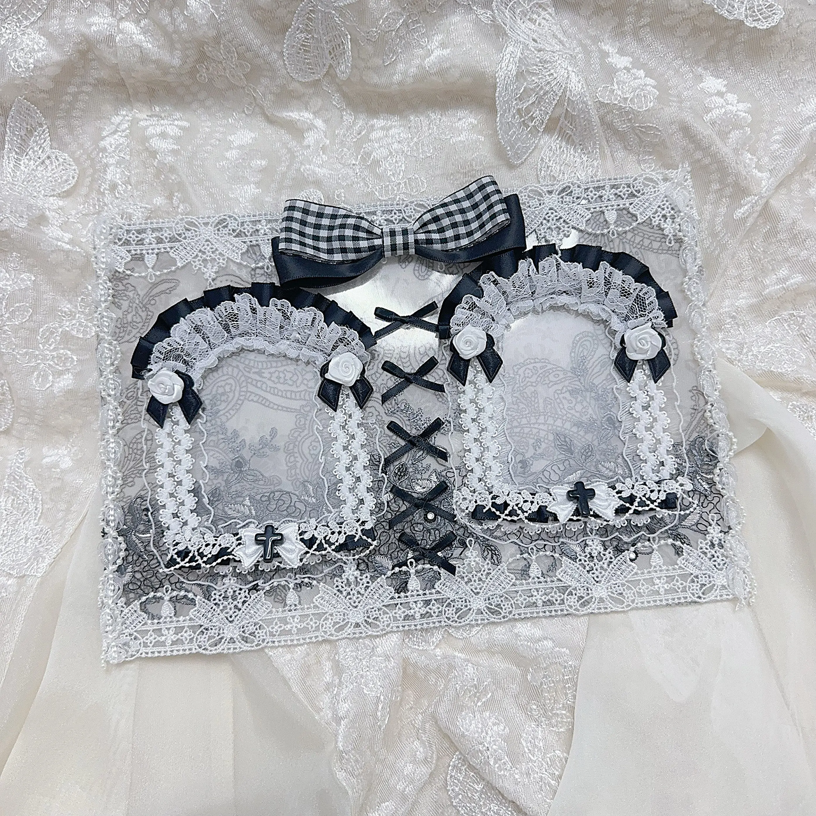 Finished Pain Board Original Ballet Style Lace with Pain Plate Double Ferrule Two-dimensional Ltabag Accessory