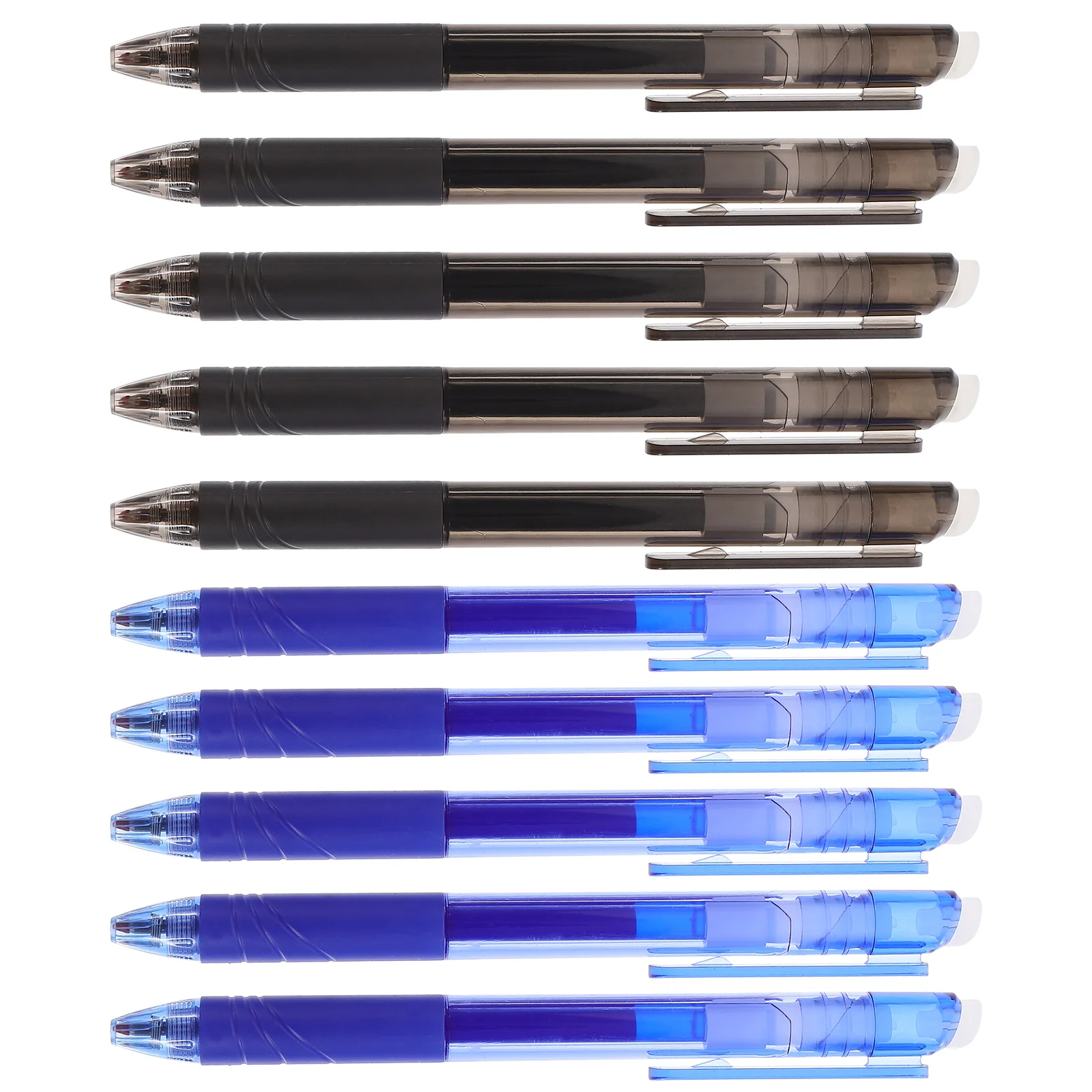 

10 Pcs Temperature-controlled Erasable Pen School Writing Pens Color Refills for Ink Black Gel