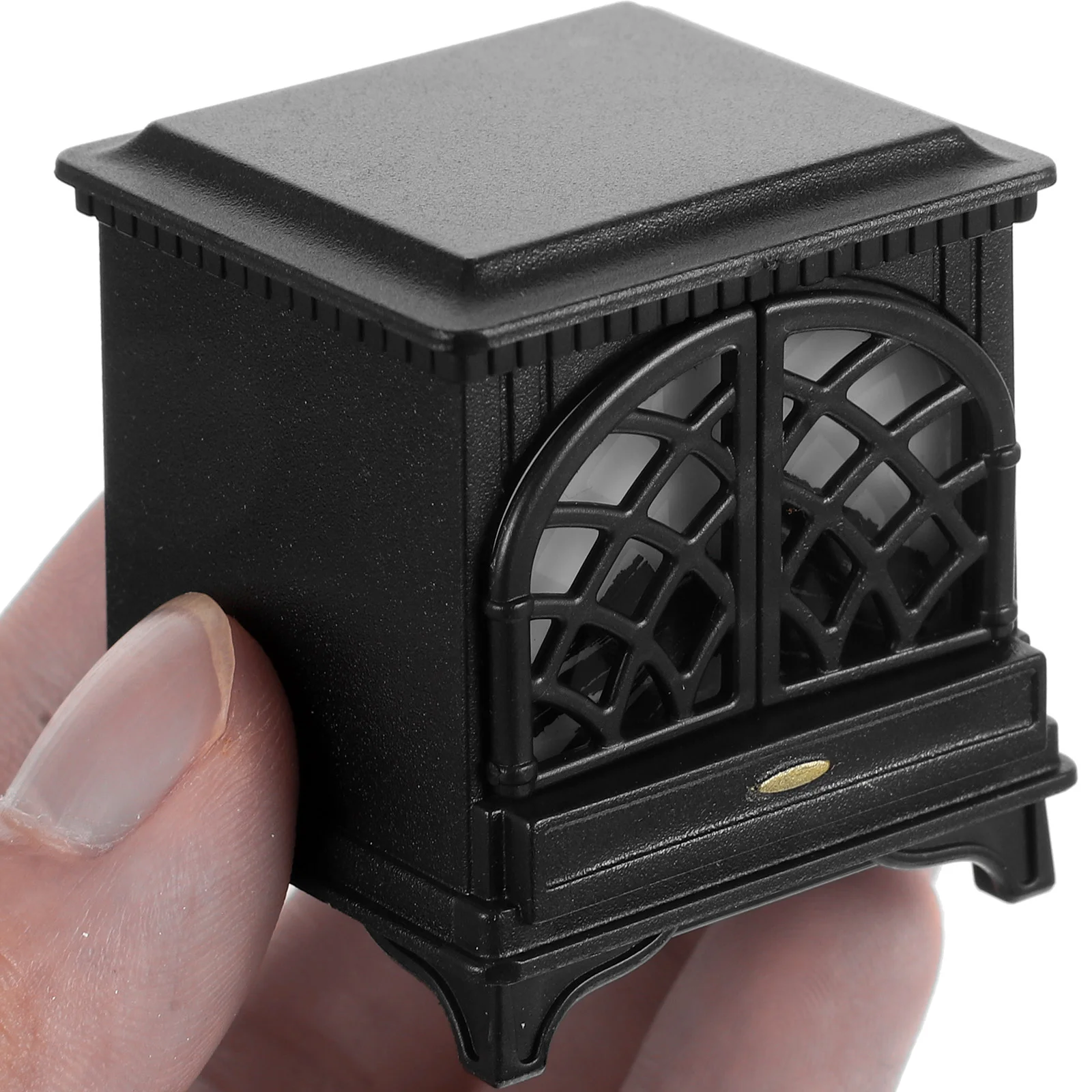 House Luminous Fireplace Model Tiny Fireplace Model House Furniture House Accessories