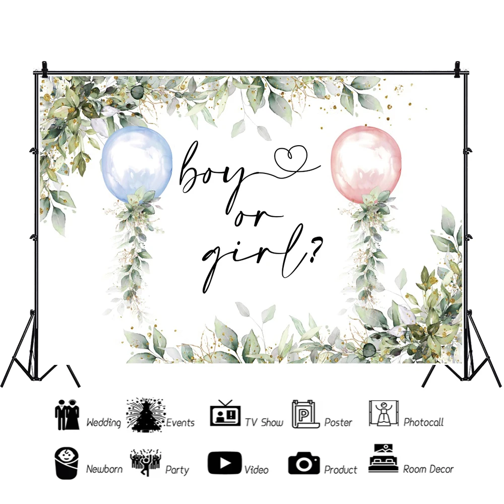 الجنس ​ كشف خلفية الطفل الجنس زينة الحفلات ملابس الطفل حفلة استحمام الطفل الأطفال صبي فتاة التصوير الخلفية