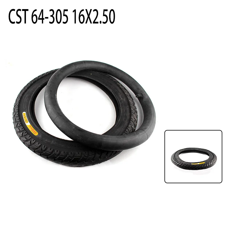 16x2.50 tire inner tube for Electric Bikes Kids Bikes, Small BMX and Scooters 16 inches 16x2.5 outer tyre inner tyre