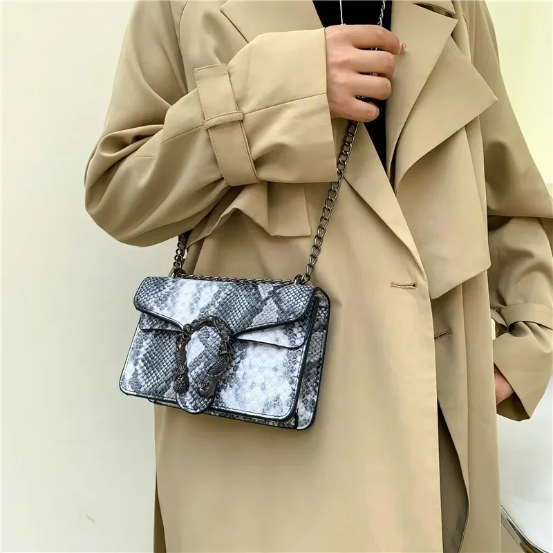 

Women's Crossbody Bag Genuine Leather - Classic Shoulder Messenger Design Handbag With Elegant Luxury Brand