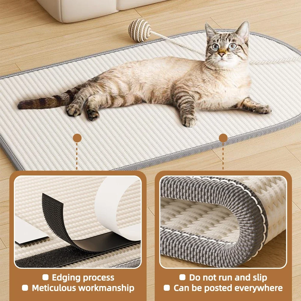 1PC Sisal Cat Scratching Board,Furniture Protection Wear-resistant and Not Easy To Shed Cat Pet SuppliesAnti-cat Scratching Sofa