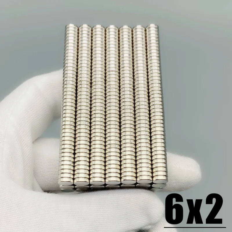 6x2 6x3 8x2 8x3 mm Super Strong Round Disc Shape Rare Earth Neodymium Magnets Fridge Crafts For Acoustic Field Electronics