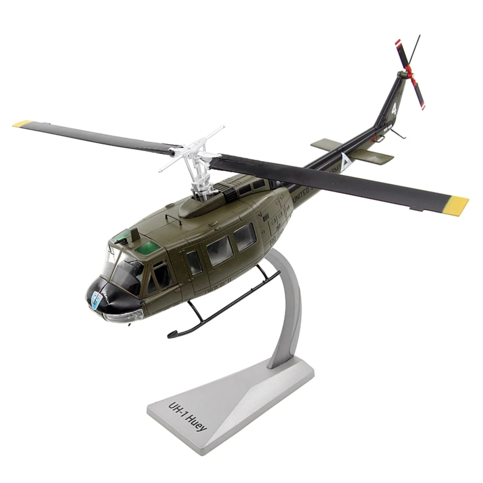 

29cm Diecast Alloy 1/48 Scale AF1 USA Army UH-1 Huey Helicopter Aircraft Model Finished Military Aircraft Aviation Model Toy