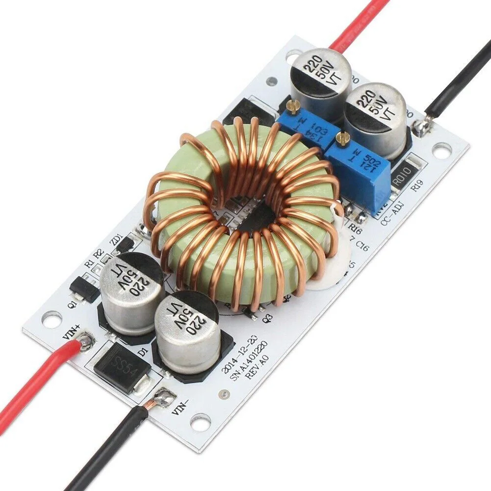 250W DC 8-48V To 12-50V Step Up Boost Converter Constant Current Power Supply For LED Light Laptop For Battery For Charger DIY