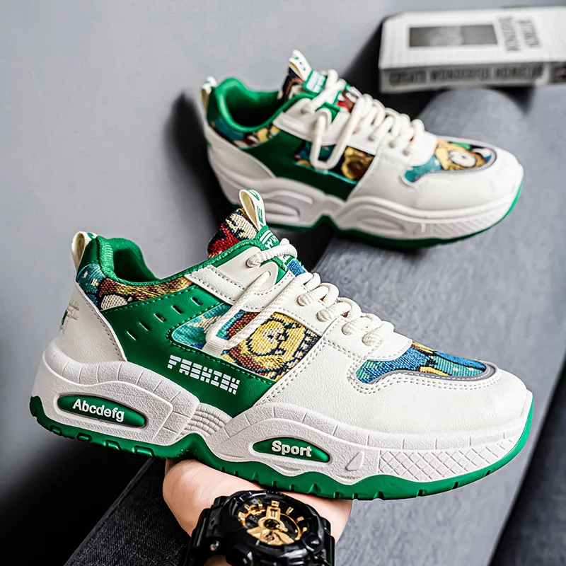 

2025 New Men's Board Shoes,sneakers,skate shoes,Casual Shoes Breathable New Arrival Classic Non-Slip Trendy Boost High-Quality