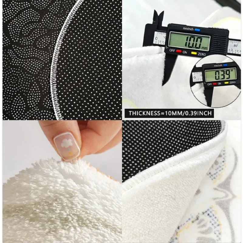 غير النظامية التدرج تزيين سجادة غرفة معيشة بسيطة الفن غرفة نوم لينة الكلمة حصيرة المنزل مرحاض طاولة القهوة البساط Kopvers Tapis Rusiг