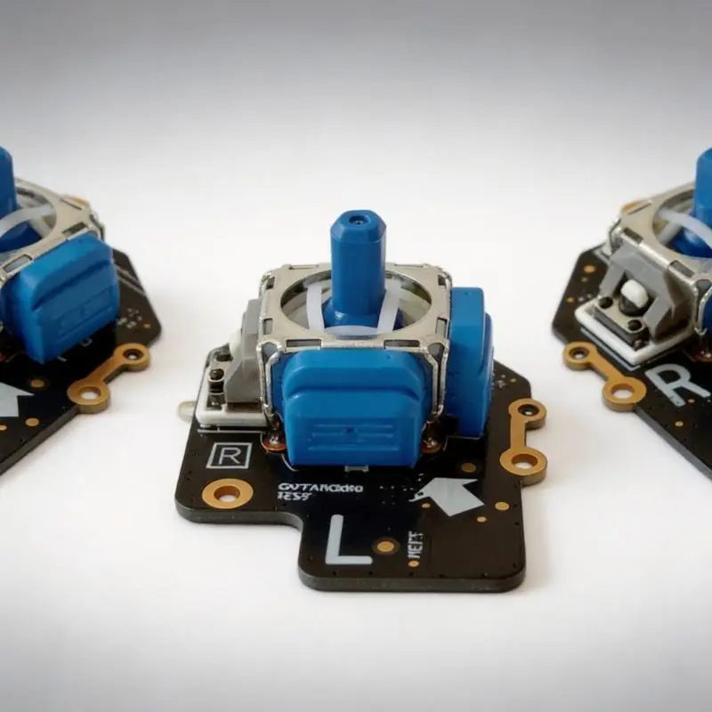 Handheld Control TMR Replacement Pair, Left and Right Circuit Board Repair Parts for Directional Input Service and K1KF