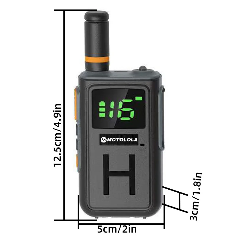 MOTOLOLA la mejor estación de radio Walkie Talkie portátil UHF 5KM de larga distancia al aire libre Hotel Propiedad Seguridad Patrulla Senderismo