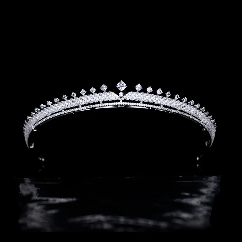 

New Sweet Stunning Everyday Women's Crown Women Headwear Accessories Jewelry Set for Bridal Wedding Prom Party Gift Travel H-9