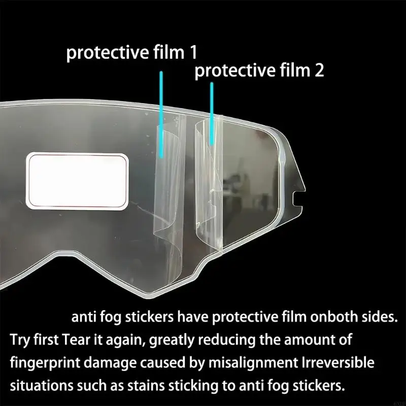 2026 to Apply Anti Fog Film Quick Installation Guide for FF802 FF352 Use