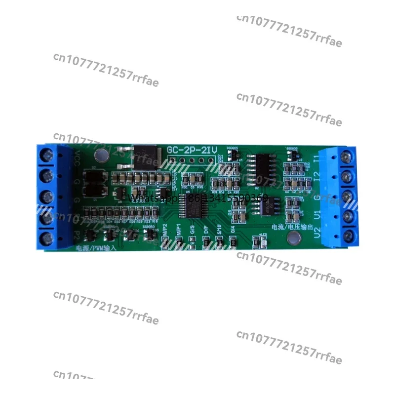 2-Channel PWM to 0-5V 4-20mA Converter  Cycle to Voltage Current Signal Conditioner Module Linear Conversion