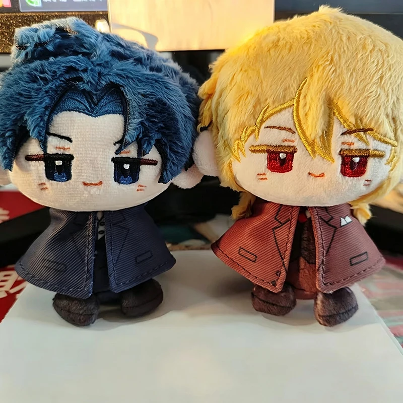 12cm Anime MORIARTY THE PATRIOT Plush Toy William Sherlock Stuffed Doll Soft Backpack Pendant Keychain Fans Birthday Xmas Gifts