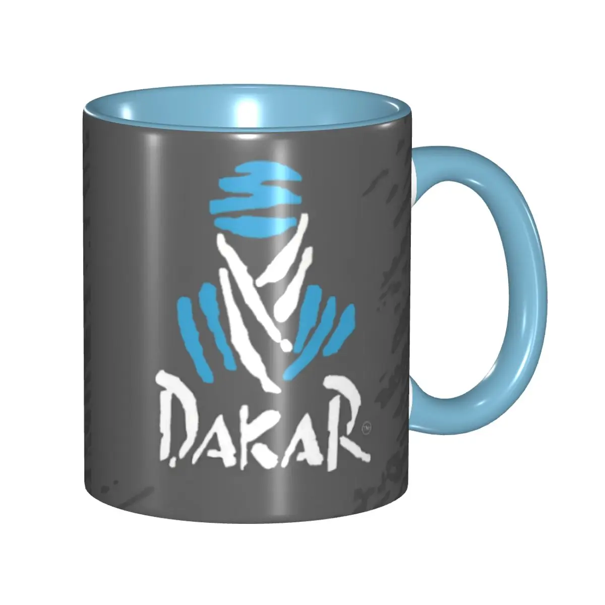 

Cycling D-Dakares Racing Mugs Fun Off Road Coffee Cup Gifts For Woman Man