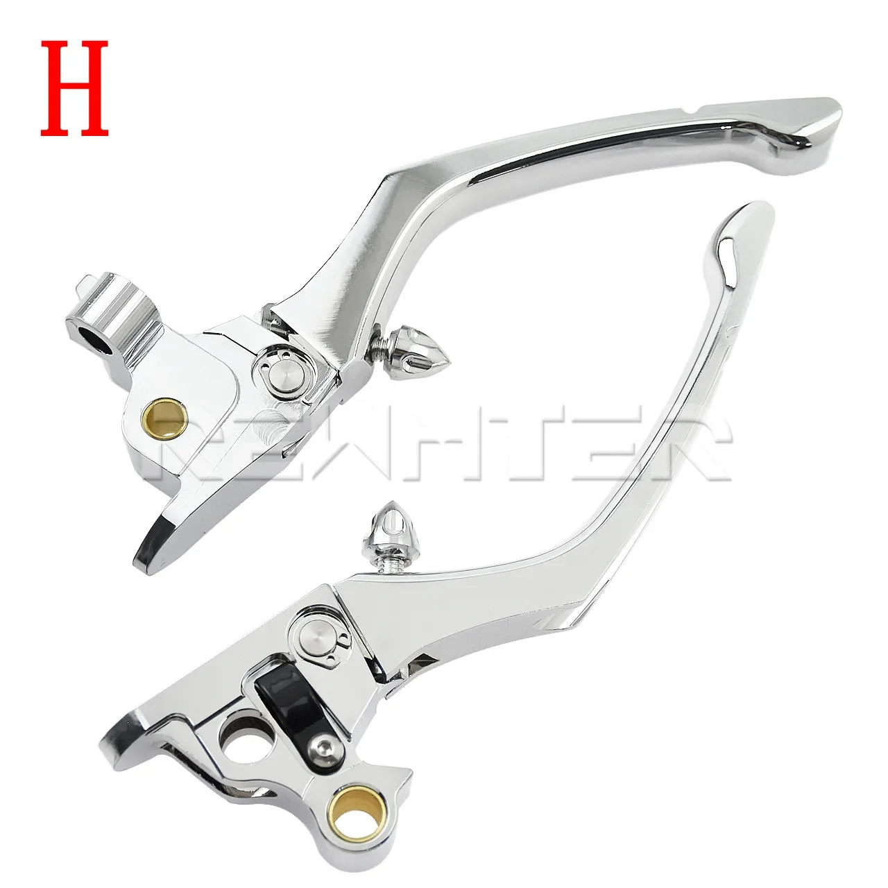 Motorcycle CNC Clutch Brake Lever Black/Chrome For Harley Sportster XL 04-17 Touring Softail Dyna Breakout Electra Glide FatBob