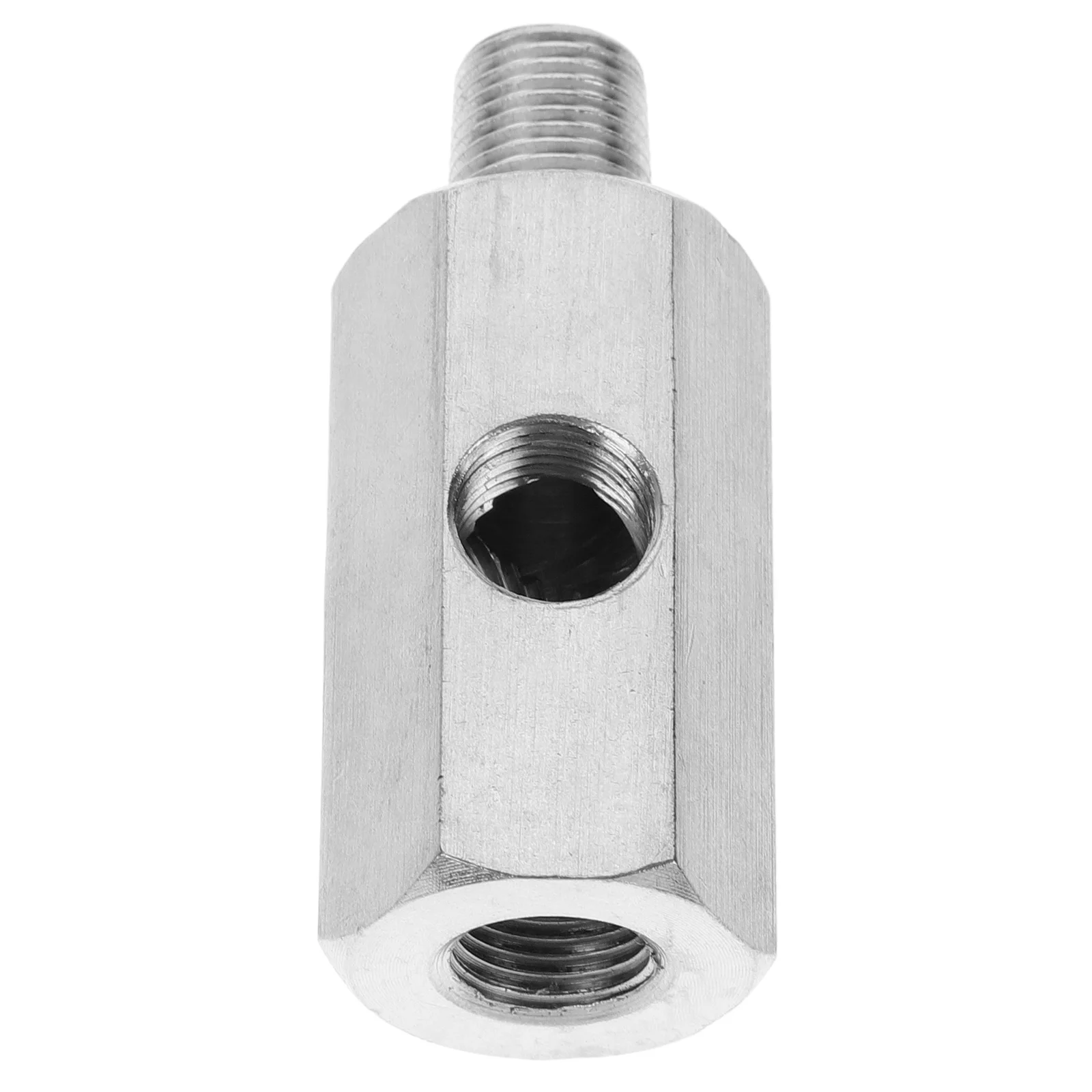 

Wear-Resistant Stainless Steel Automotive Oil Pressure Adapter M10-1/8Npt Compatible With Car Suv Truck Engine Parts Metal
