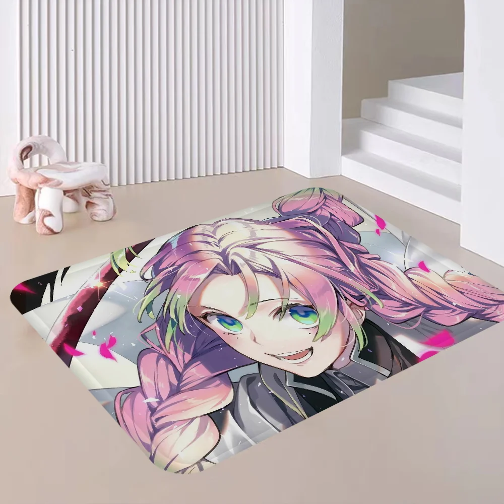 Anime M-Mitsuri KanrojiS Hallway Carpet Non-Slip Laundry Room Mat Laundry Decor Balcony Child Living Room Bedside Area Rugs