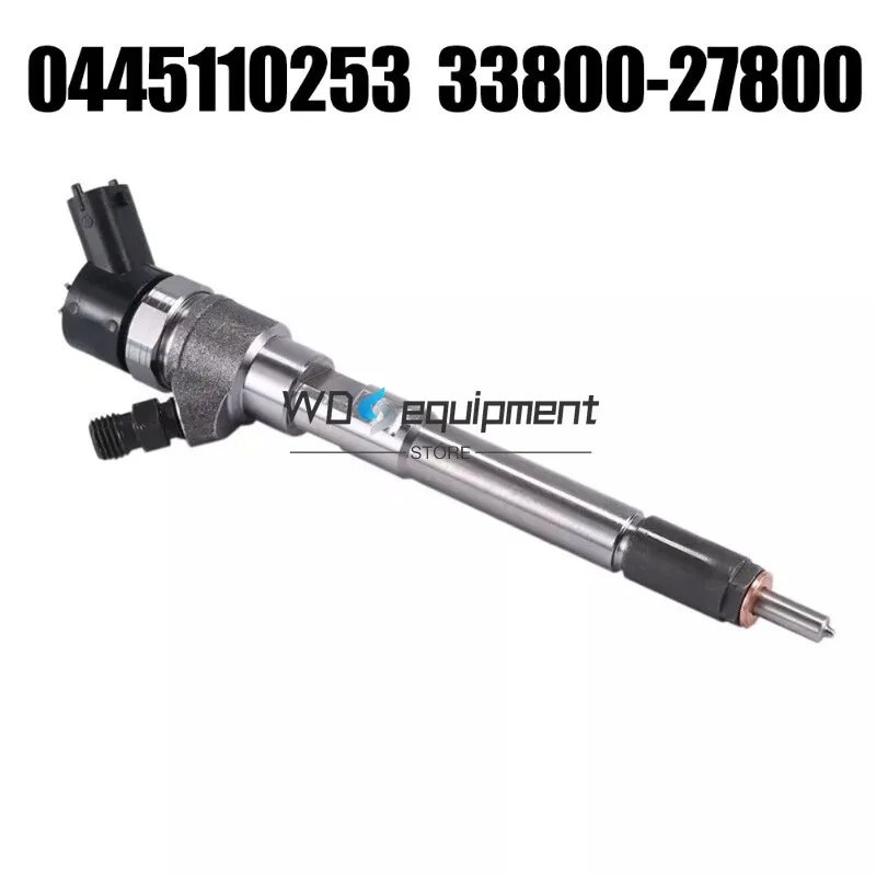 

33800-27800 Diesel Fuel Injector For HYUNDAI KIA EU4 2.2L Bosch 0445110253 0445110254