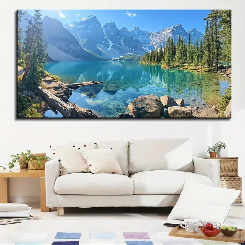 1ピース フレームレス キャンバス絵画 1.5インチ フレー - Photography Nature のレビューと価格