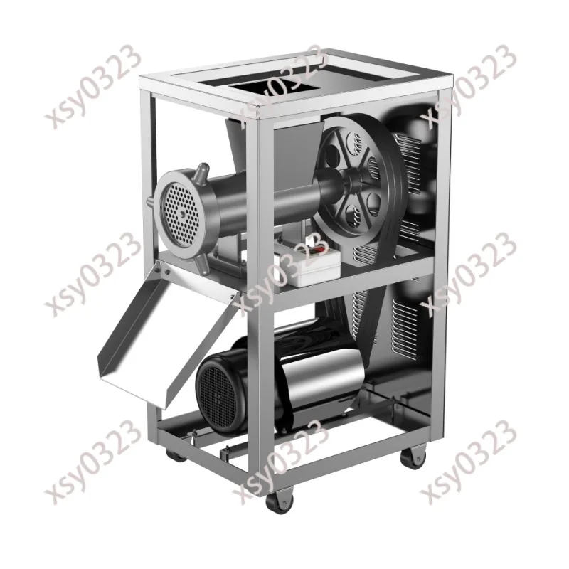 High Power Commercial Meat Grinder Multi Model Bone Crusher for Poultry Fish Processing