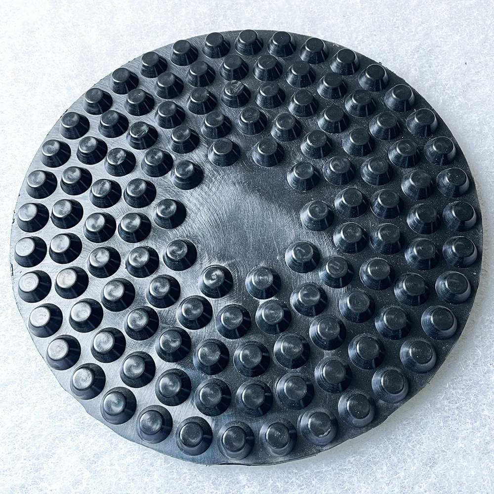 Almofada de polimento de piso de resina preta diamante de 8 polegadas 200 mm para moagem de granito de mármore e piso de concreto