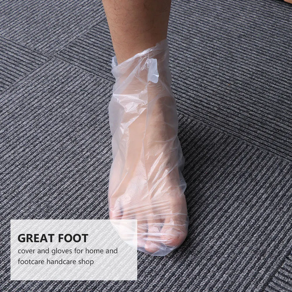 

One-off Gloves Plastic Disposable Gloves Disposable Foot Cover SPA Gloves