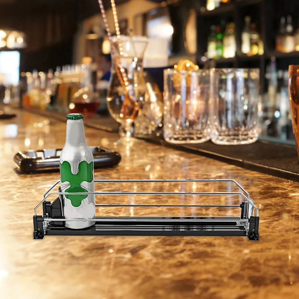 

Cabinet Drink Pusher Dispenser Abs Soda Can Organizer Holders for Fridge