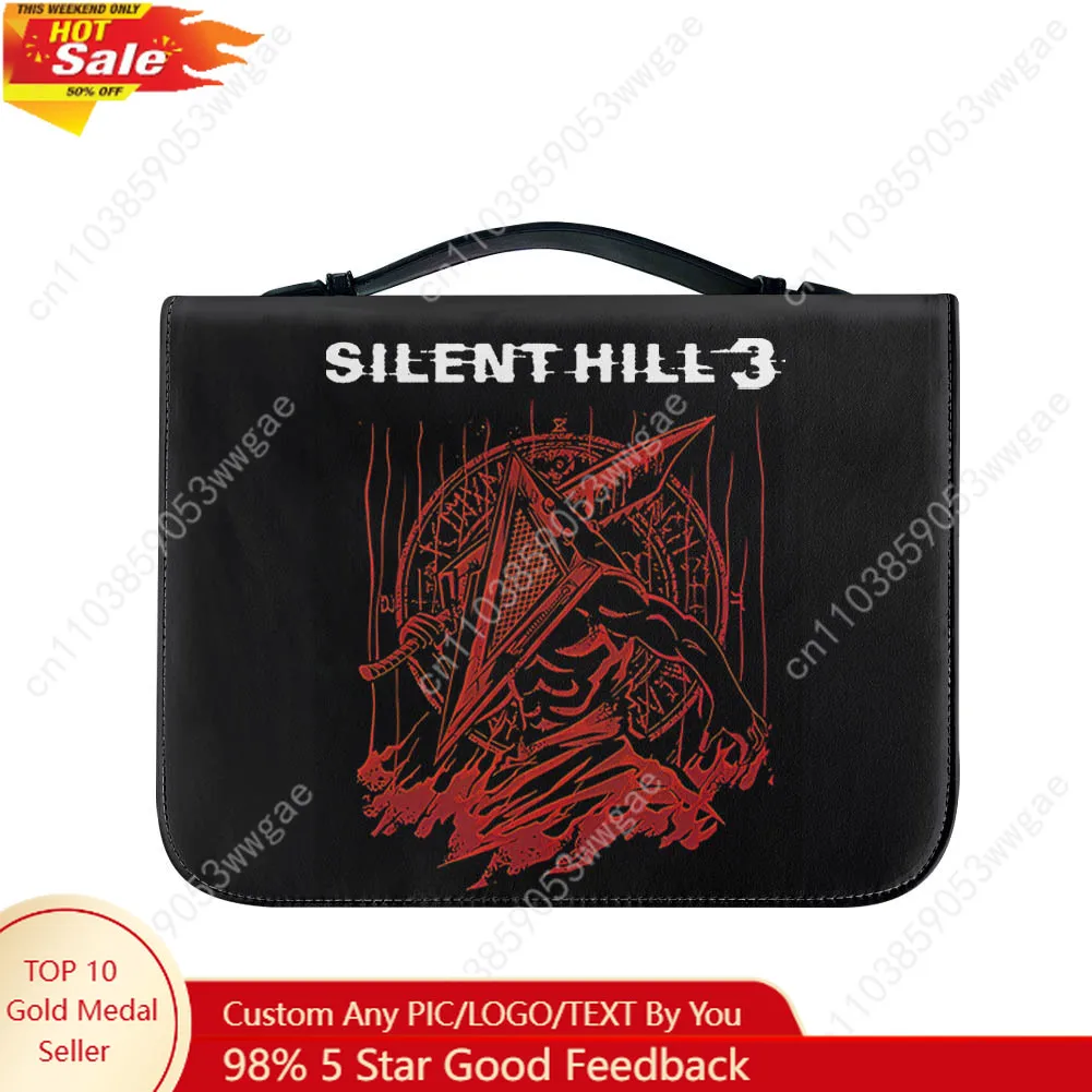 

Silent Hill 3 Bible Bags Christian Gifts Personalized Covers Bible Pack Waterproof Leather Bag High Quality Pockets Package Case
