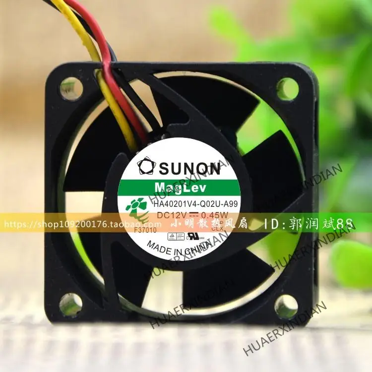 

New HA40201V4-Q02U-A99 4020 12V 0.45W Cooling Fan Assembly Kit