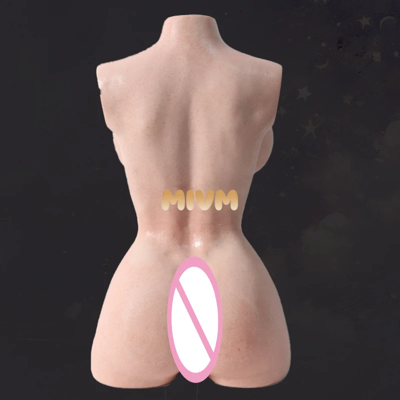 MIVM - Adult Men's Masturbation Sex Toy, Full Silicone 10KG Half Body Sexy Female Trunk, Realistic Vaginal Anal Real Doll XXX view 2