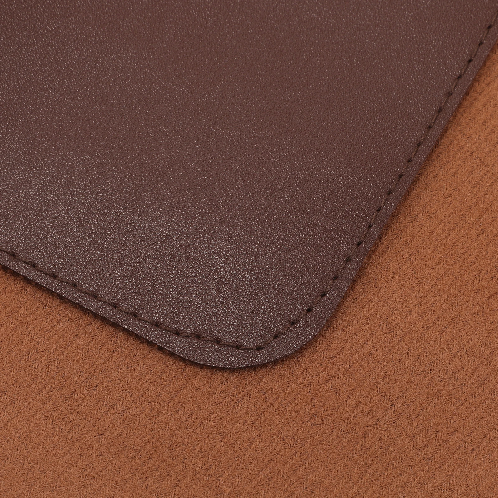 

Rectangular Placemats 55x40cm Deep Brown PU Camping Mat Waterproof Foldable BBQ Table Decor Home Outdoor Picnic